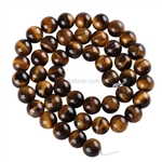 Natural Tiger Eye Gemstone Beads