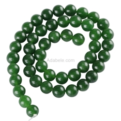 Natural Green Jasper Gemstone Beads