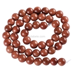 Natural Gold Sand Gemstone Beads