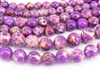 Natural Sea Sediment Jasper Gemstone Beads