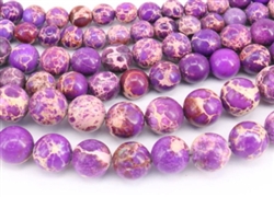 Natural Sea Sediment Jasper Gemstone Beads