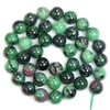 Natural Ruby Zoisite Gemstone Beads