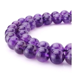 Natural Amethyst Gemstone Beads