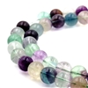 Natural Fluorite Gemstone Beads