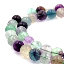 Natural Fluorite Gemstone Beads