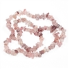 Smooth Chip Strawberry Quartz Gemstone Beads