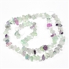 Smooth Chip Fluorite Gemstone Beads