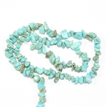 Smooth Chip Turquoise Gemstone Beads