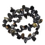 Teardrop Blue Tiger Eye Gemstone Beads