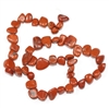 Teardrop Red Stone Gemstone Beads
