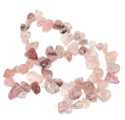 Teardrop Strawberry Quartz Gemstone Beads