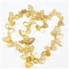 Teardrop Citrine Gemstone Beads