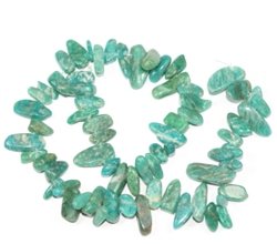 Teardrop Amazonite Gemstone Beads
