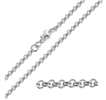 Sterling Silver Belcher Cable Chain