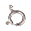 Sterling Silver Spring Ring Clasp