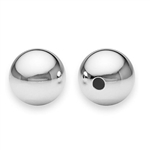 6mm Sterling Silver Round Spacer Beads
