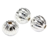 10MM Sterling Silver Disco Ball Spacer Beads