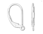 30pcs 925 Sterling Silver Hypoallergenic Leverback Earring Hooks Ear Wires for Earrings Jewelry Craft Making SS8-1