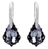 Sterling Silver Dangle Earrings with Swarovski Crystal