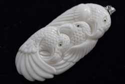 buffalo Bone Hand Carving Pendant