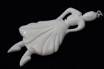 buffalo Bone Hand Carving Pendant