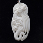 buffalo Bone Hand Carving Pendant