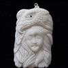 buffalo Bone Hand Carving Pendant