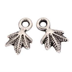 Beautiful Evergreen Leaf Charms