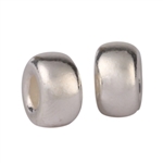 Sterling Silver Rondelle Spacer Beads