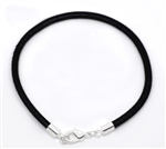 sterling silver leather cord