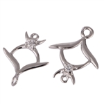 Sterling Silver Earring Connectors