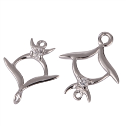 Sterling Silver Earring Connectors