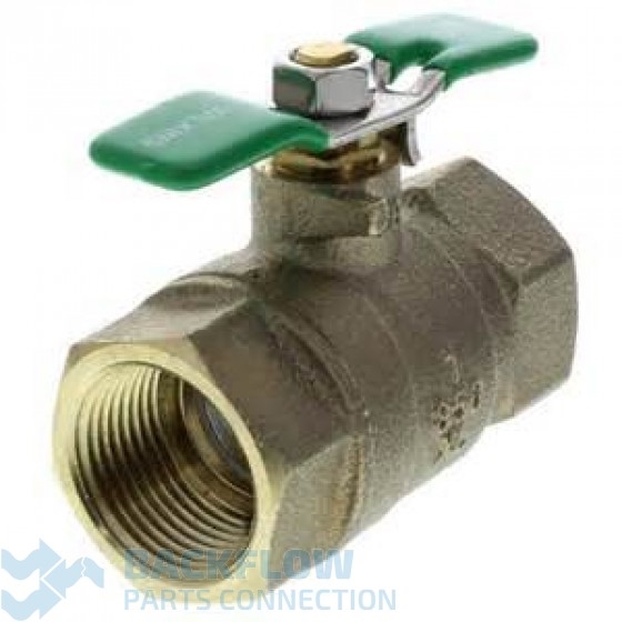 1" #2 Outlet Ball Valve Female x Female "Lead Free"