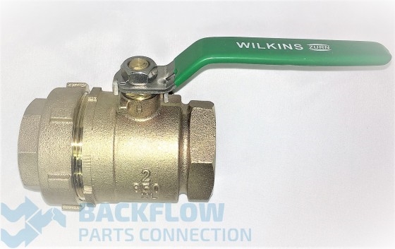 2" #1 Inlet "Lead Free" Tapped Ball Valve Union x Female