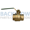 Watts Backflow Prevention Outlet Ball Valve 1 1/2" 007/009