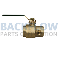 Watts Backflow Prevention Inlet Ball Valve 1 1/4" 007/009 Tapped