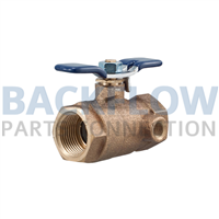 Febco Backflow #1 Shut-off Valve - 1/2" 850(B,U), 860(U), 880(U)