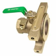 Lead free 1 1/4" Inlet ballvalve