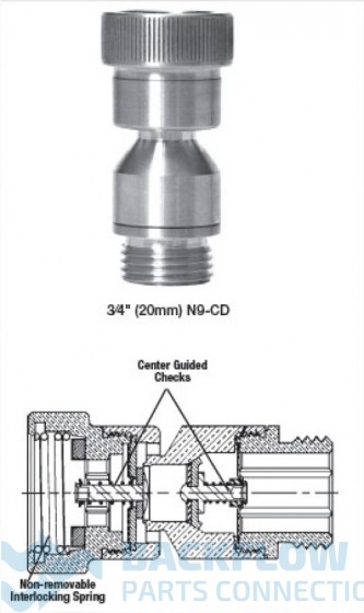 Watts Backflow Prevention Repair Kit - 3/4" RKN9-CDT