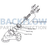 Watts Backflow Prevention First Check Kit - 4" RK993 CK1