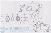 Wilkins Backflow Prevention 6" 310 Repair Kit