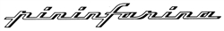 Emblem - Front Fender - Pininfarina Script - New