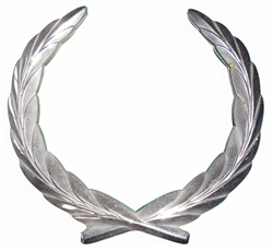 Emblem - Grill - Wreath - Chrome