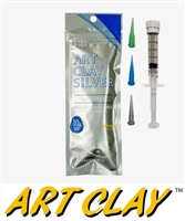Art Clay Silver Syringe/w 3 tips (10g)