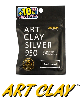 Art Clay Silver 950 Professional Clay (25g + 10% Bonus)