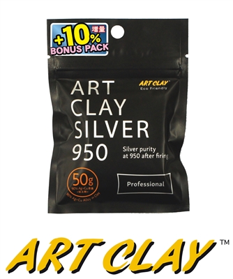 Art Clay Silver 950 Professional Clay (50g + 10% Bonus)