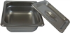 2.5" Firing Pan with Lid - Stainless Steel