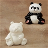 Bisque Panda Party Animal (Unpainted, ready for glaze)