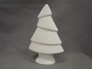 Bisque Funky Tree (Unpainted, ready for glaze)