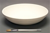 Bisque 13" Round  Server (Unpainted, ready for glaze)